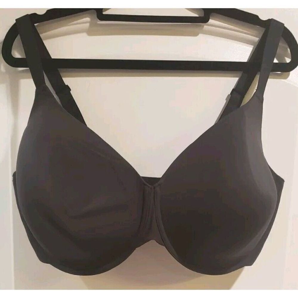 SKIMS Women's Fits Everybody T-Shirt Demi Bra in‎ Onyx Size 40DDDD NWT